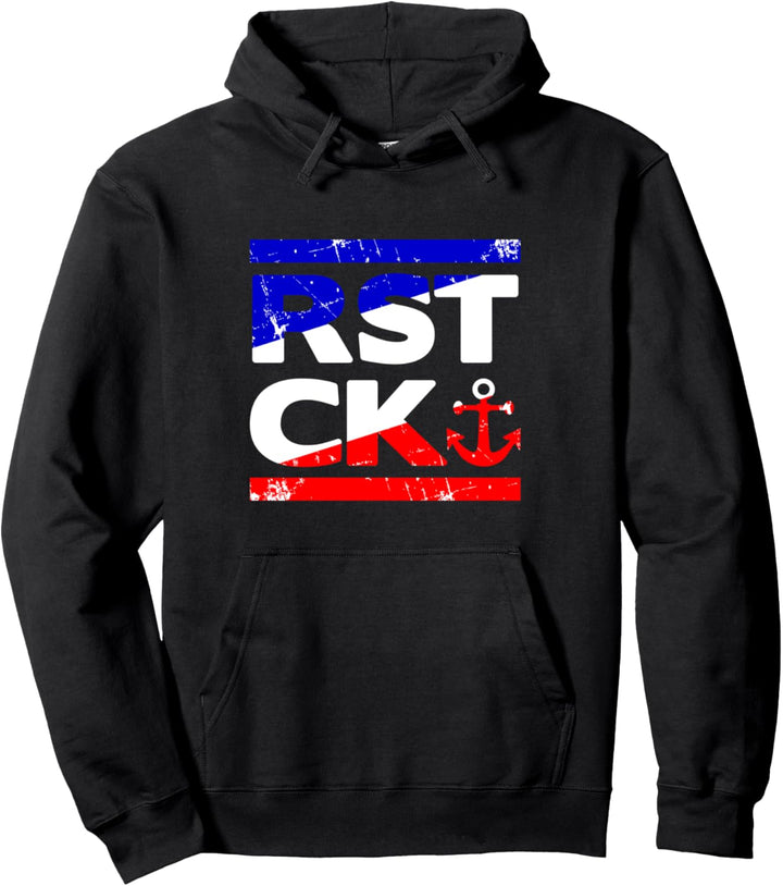 Rostock Rostocker Stadt Spruch Sprüche Ostsee Design Pullover Hoodie