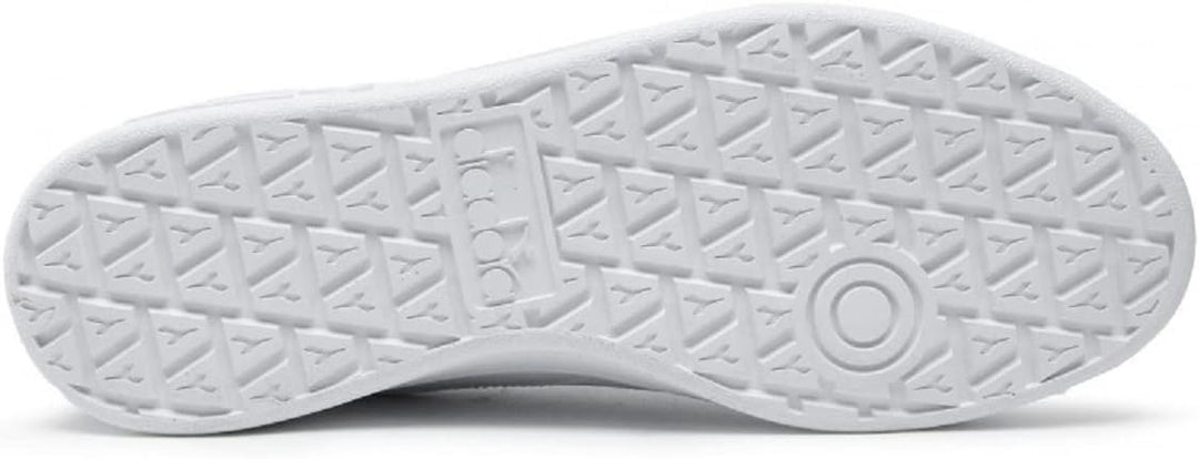 Diadora Damen Step PGymnastikschuh 40 EU Weiss Weiss Schwarz, 40 EU Weiss Weiss Schwarz