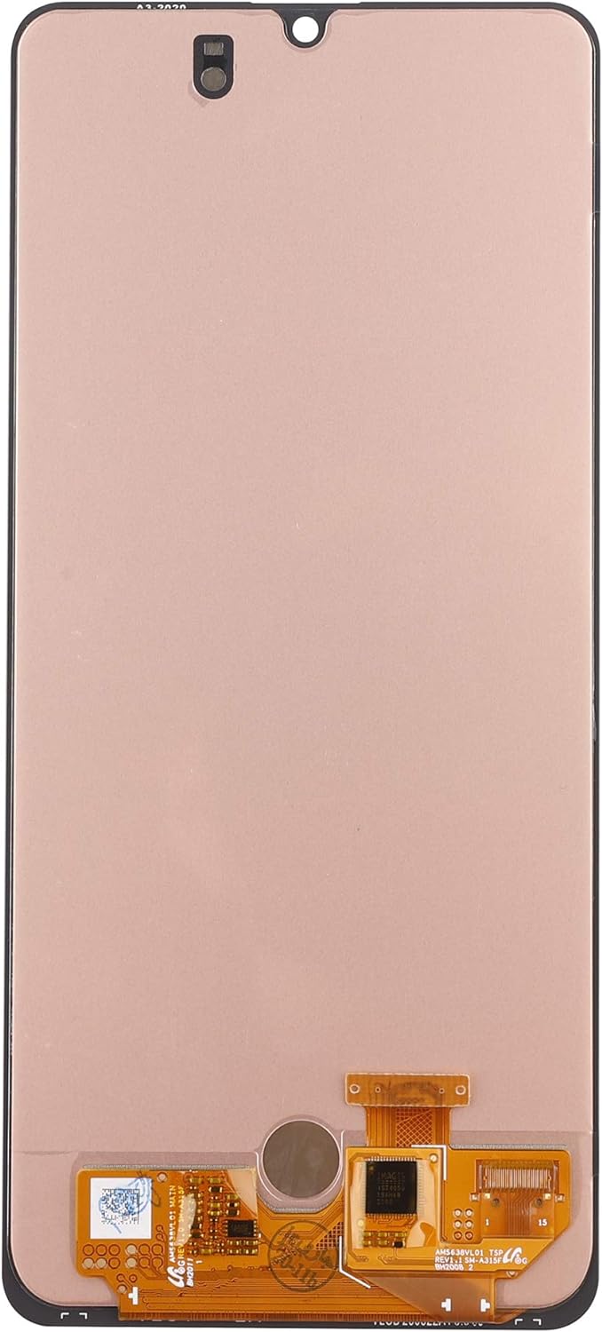 swark AM-OLED Kompatibel mit Samsung Galaxy A31 SM-A315 (Schwarz Ohne Rahmen) LCD Display Touchscree