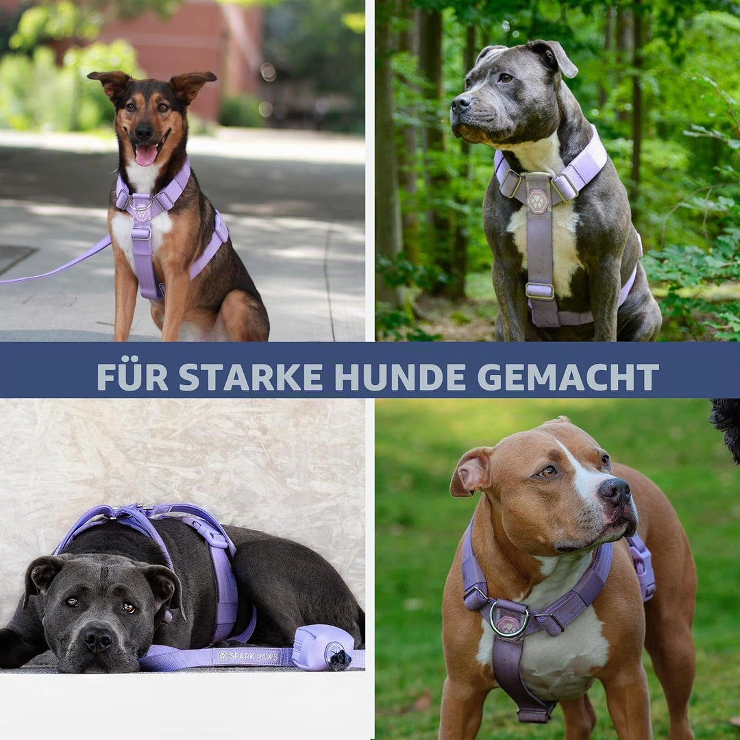 Spark Paws No Pull Hundegeschirr mit Griff für grosse Hunde, strapazierfähiges Hundegeschirr für gro