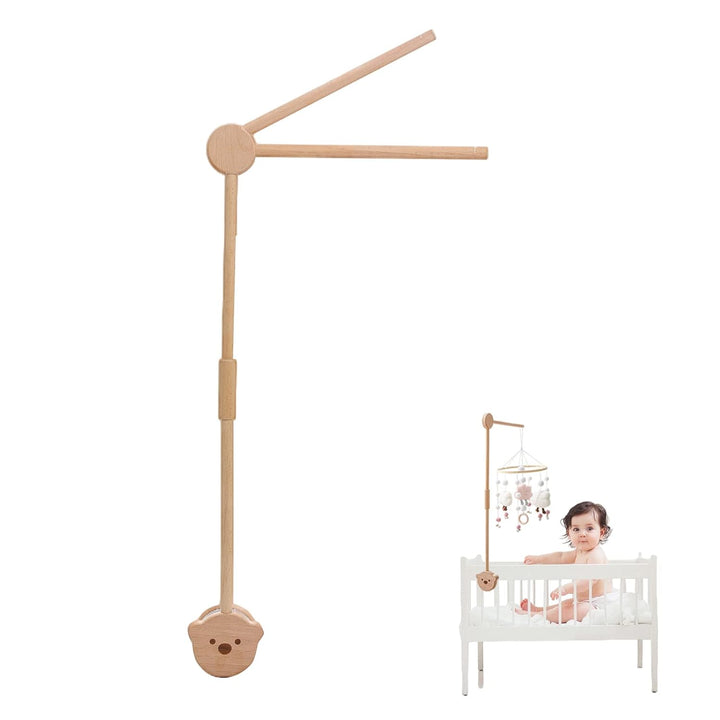 Promise Babe Baby Mobile Halterung Holz Bär Design, Babybett Wickeltisch DIY Mobile Halterung Höhenv