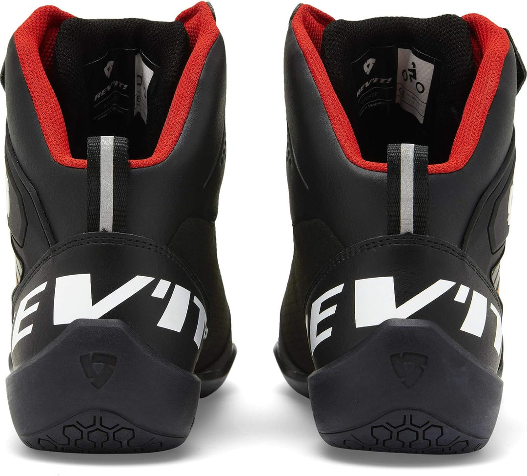 Revit G-Force Motorradschuhe (Black/Red/White,44)