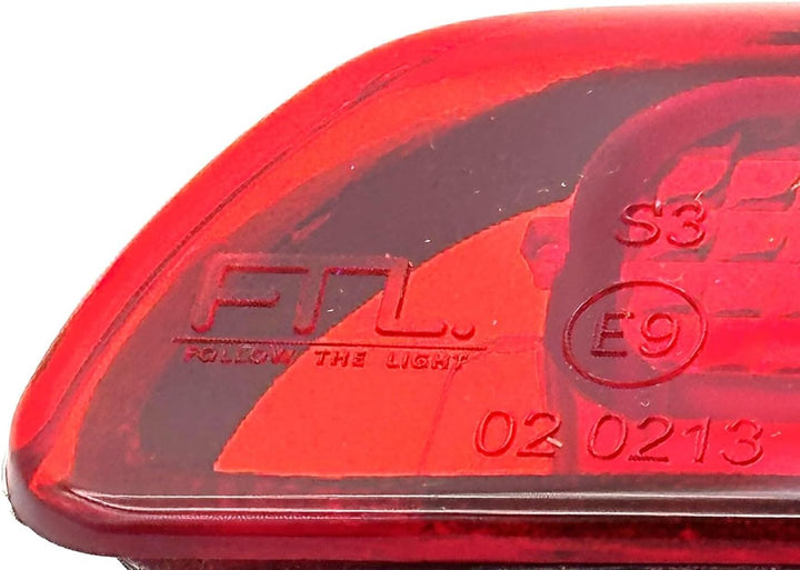 HZ-DESIGN Dritte 3 Bremsleuchte Bremslicht Zusatzbremsleuchte Rot kompatibel mit QASHQAI I J10