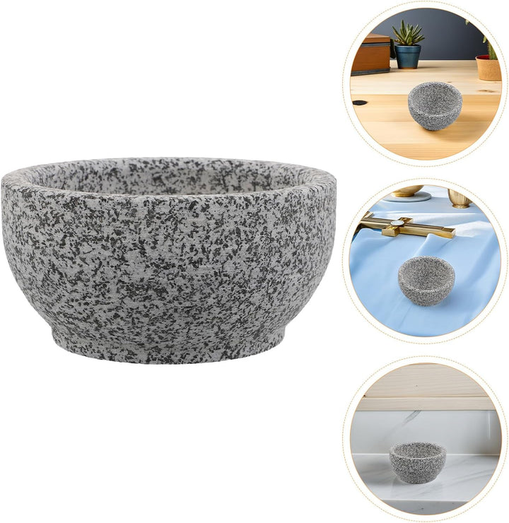 Mipcase Sauna Duftdiffusor Stein 14cm Hitzebeständig Aromatherapiebecher Saunaölhalter für Heimsauna