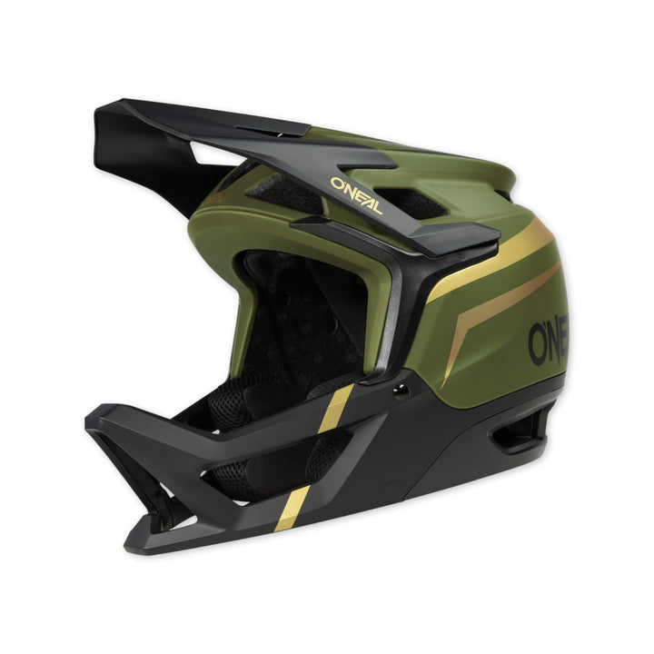 O'NEAL Visor TRANSITION Helmet FLASH Black/White/Gold M Olive, M Olive
