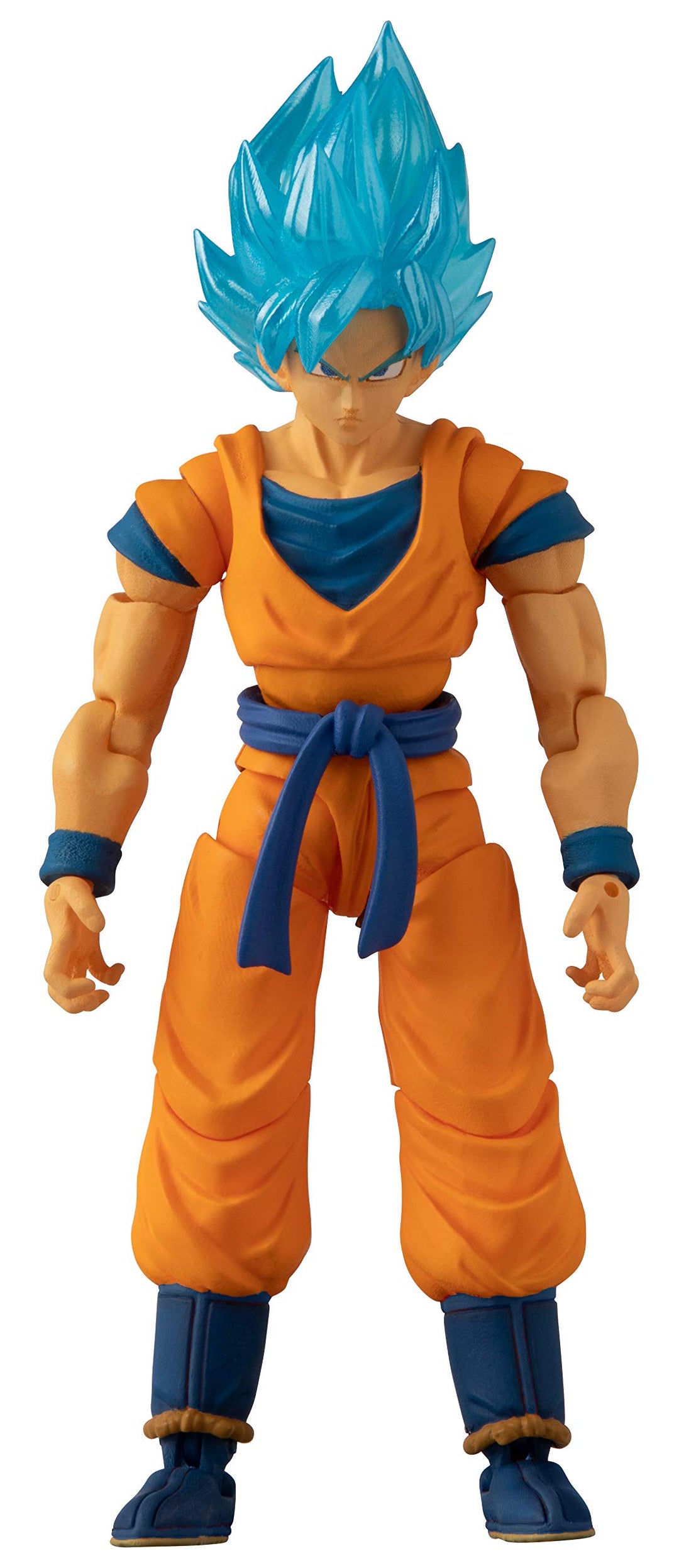 BANDAI Dragon Ball Evolve Blue Goku Anime-Figur, Dragon Ball Super Blue Goku Anime-Spielzeugfigur, A