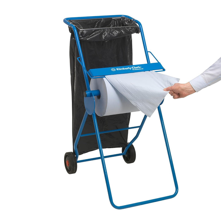 WypAll X60 General Clean Tücher auf Grossrolle 8371 – blaue Reinigungstücher – 1 blaue Grossrolle mi