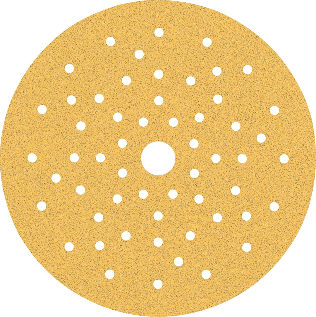 Bosch Accessories 50x Schleifpapier Expert C470 Mehrloch (für Hartholz, Farbe auf Holz, Ø 150 mm, Kö