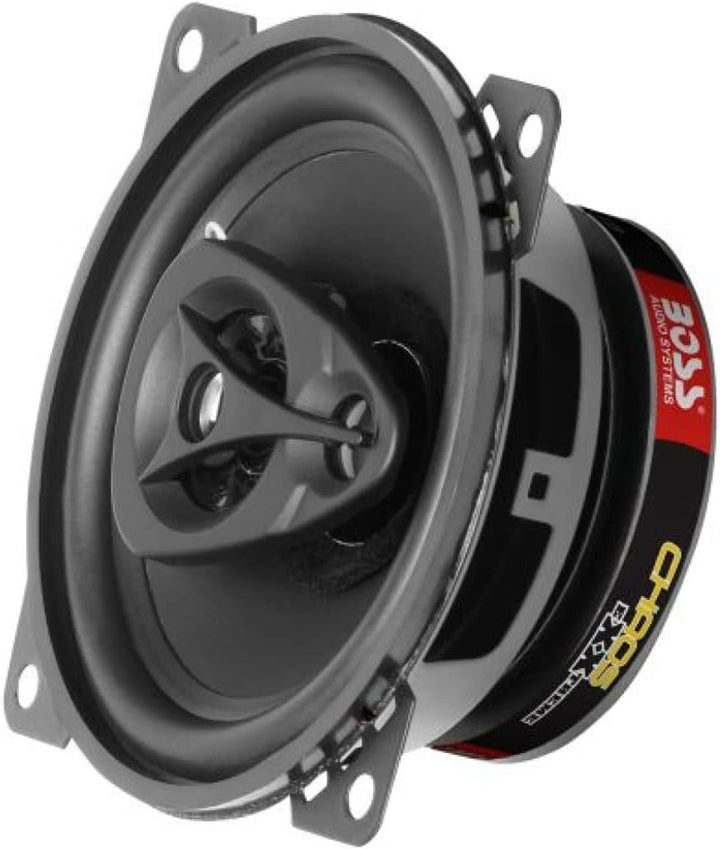 2 Audio Systems CH4230B svarta 3-vägs koaxialhögtalare 10 cm 100 mm 4" 112,5 watt rms Och 225 watt m