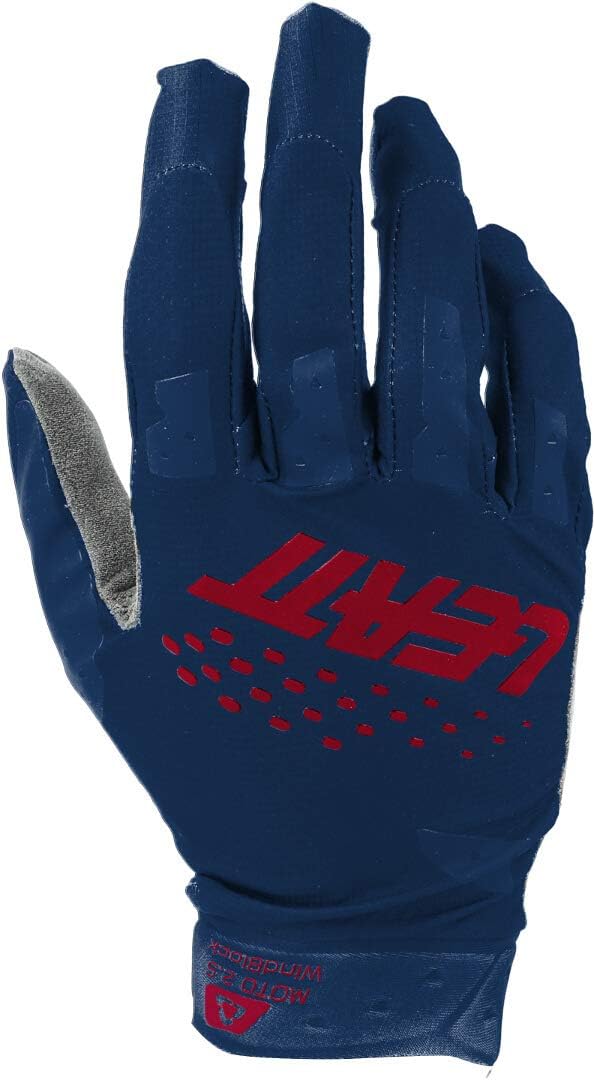 Leatt 2021 Moto 2.5 Winddichte Handschuhe M Blau, M Blau