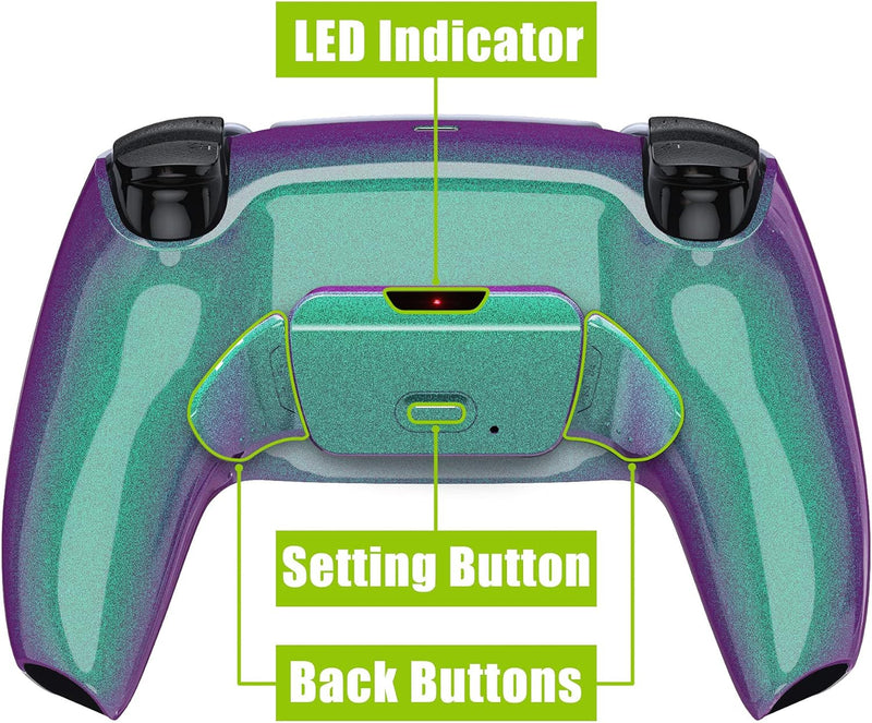 eXtremeRate Programmierbar RISE2.0 Remap Kit für ps5 Controller BDM-010&BDM-020, Remap Board&Rücksei