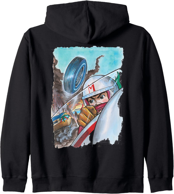 Manga Speed Racer Crash Kapuzenjacke