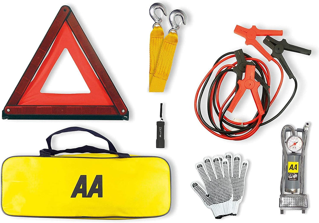 AA Car Essentials 5060114610651 Notfall-Pannen-Set Auto-Set Emergency Breakdown Kit, Auto-Set Emerge