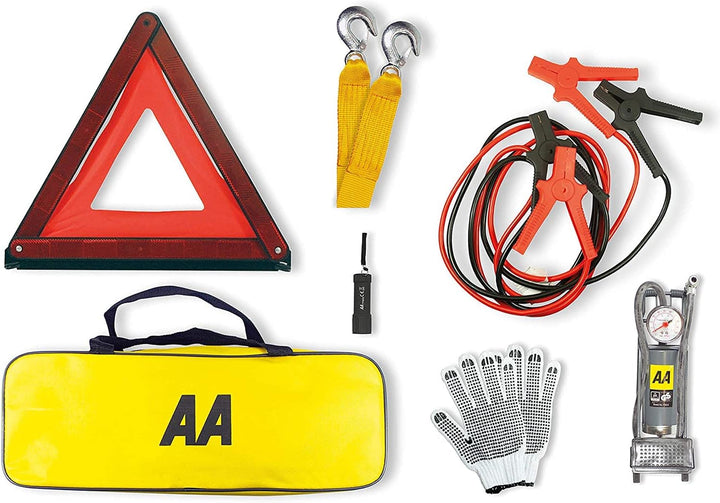 AA Car Essentials 5060114610651 Notfall-Pannen-Set Auto-Set Emergency Breakdown Kit, Auto-Set Emerge