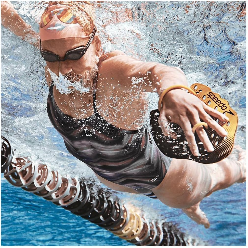 Speedo Power Plus Paddel Yellow/Multi-color L, Yellow/Multi-color L