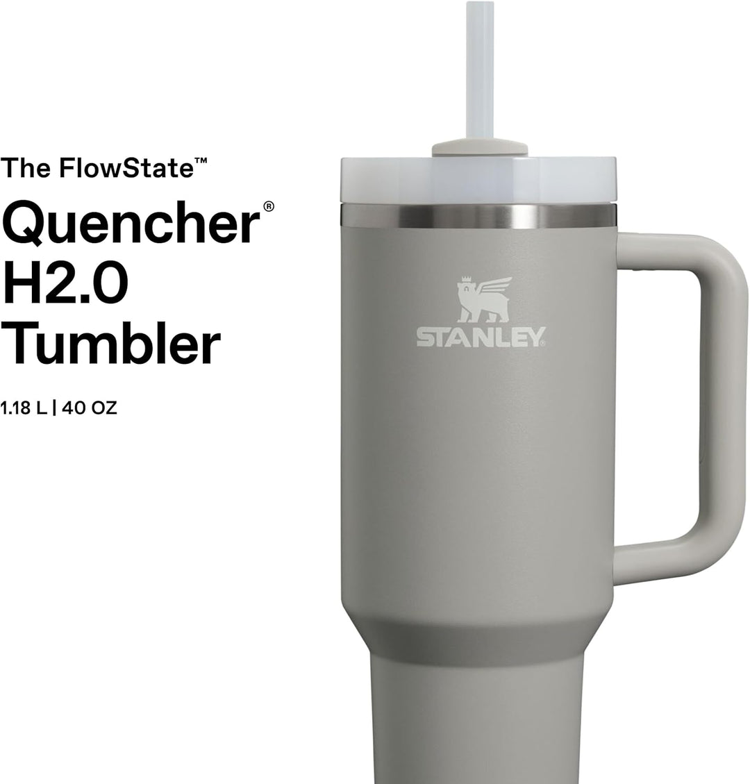 Stanley Quencher H2.0 Flowstate Trinkflasche Mit Strohhalm 1.2L - Thermobecher Kühlt 11 Stunden - 48