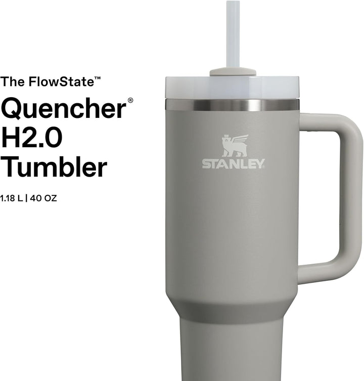 Stanley Quencher H2.0 Flowstate Trinkflasche Mit Strohhalm 1.2L - Thermobecher Kühlt 11 Stunden - 48
