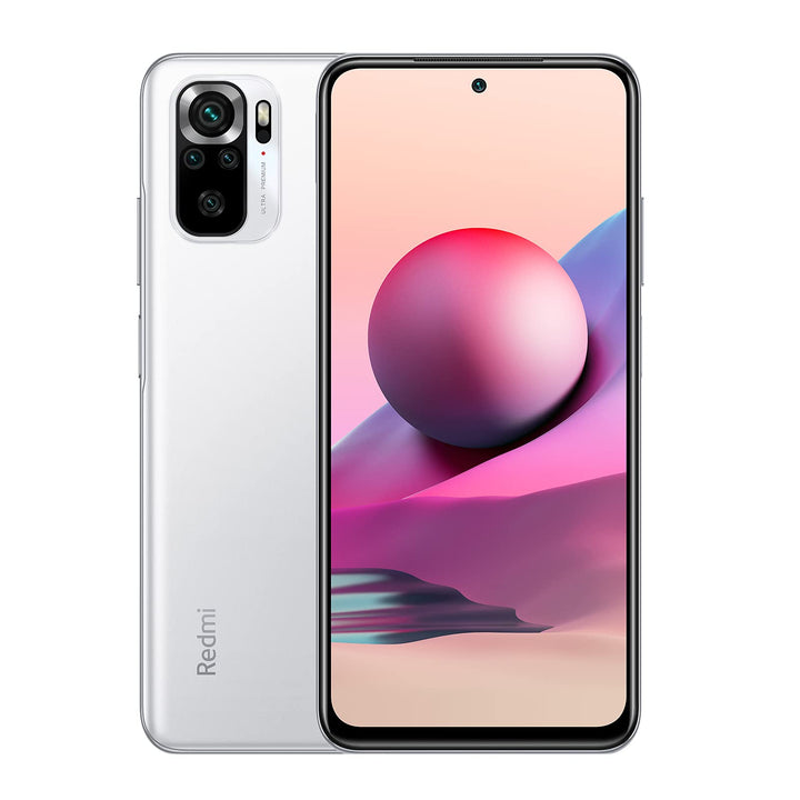 Xiaomi Redmi Note 10S Pebble White 128GB Dual SIM 128GB Weiss, 128GB Weiss
