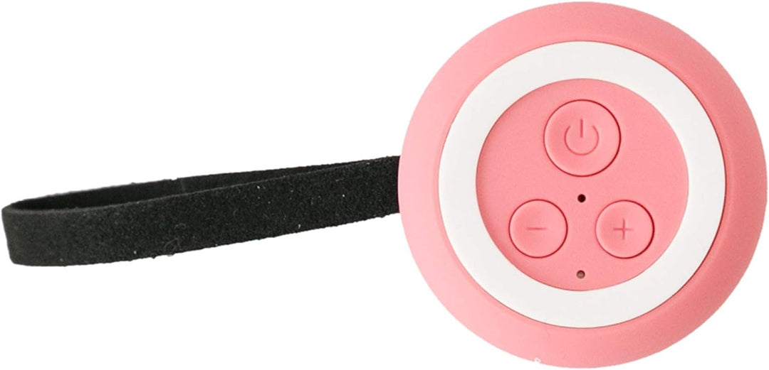 mr. wonderful* Mini Bluetooth Lautsprecher mit Herzen Design Marke Laufzeit von 3-4 Stunden. Rosa.