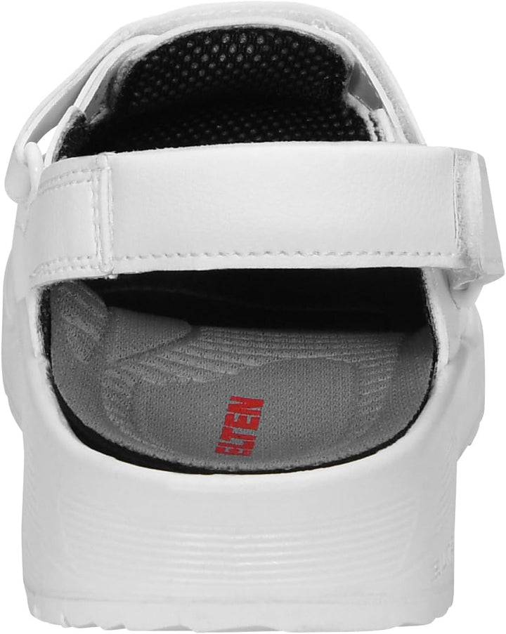 ELTEN Clog Michel White ESD OB, Herren, Textil, leicht, klassisch, Weiss, Grösse: 44 44 EU, 44 EU