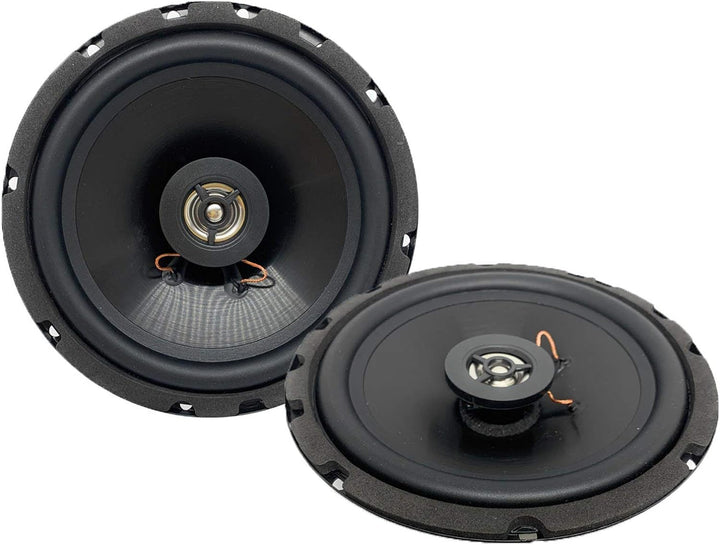 Sound Way - 16,5 cm Lautsprecher Autolautsprecher mit Adaptern Kompatibel mit Mehrmarken Auto