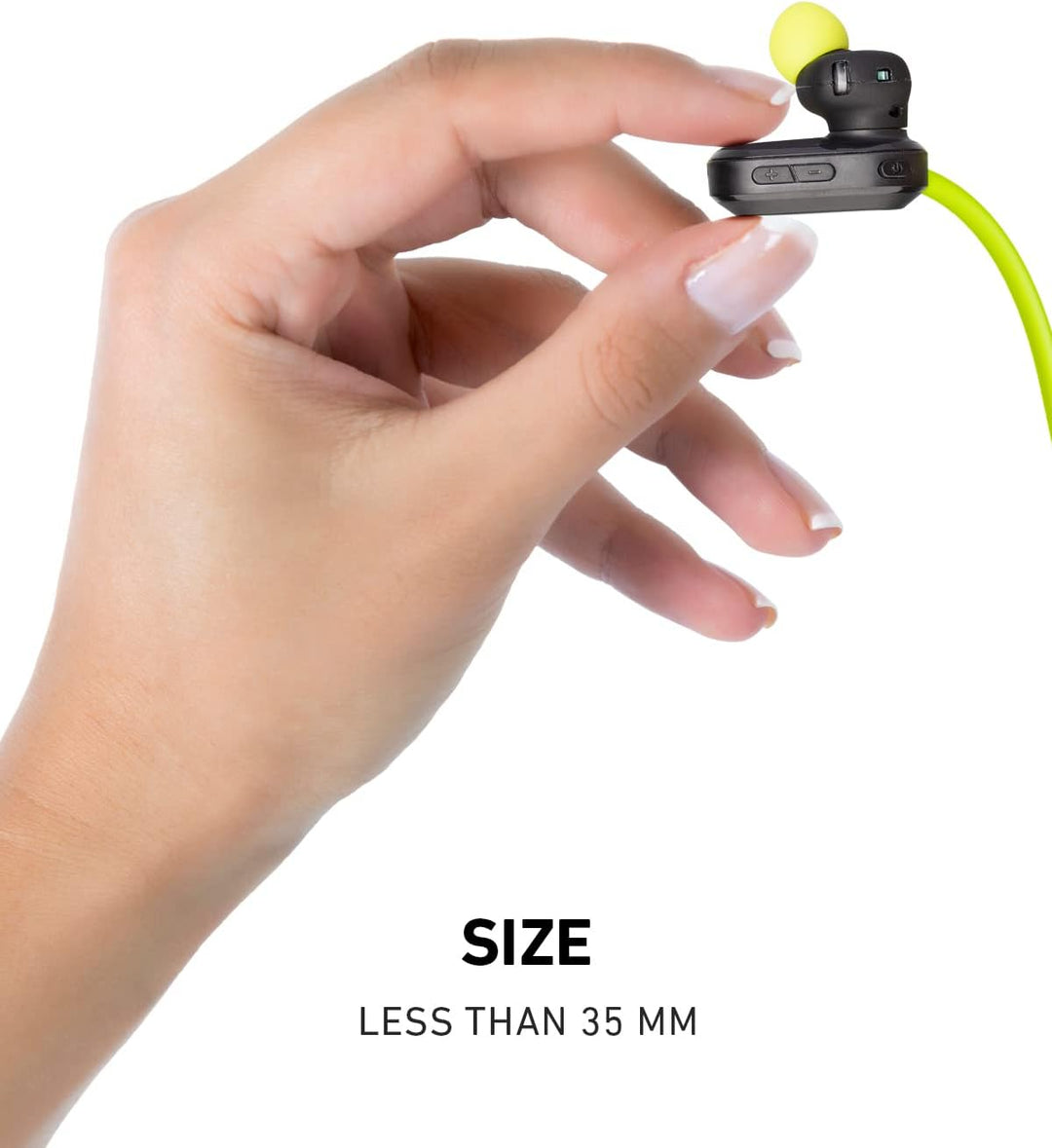 SBS HEART RATE RUNNER Sport-Ohrhörer mit Herzfrequenzmessung, flexiblem Kopfband, Answer/End-Taste,