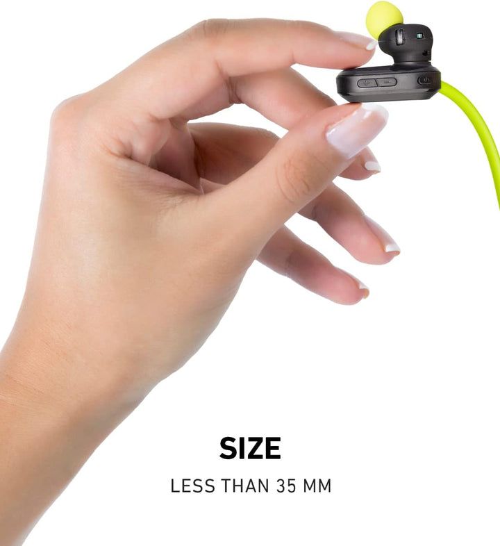 SBS HEART RATE RUNNER Sport-Ohrhörer mit Herzfrequenzmessung, flexiblem Kopfband, Answer/End-Taste,