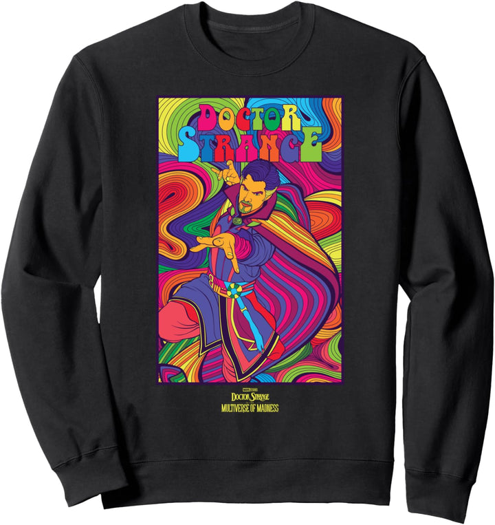 Marvel Doctor Strange In The Multiverse Of Madness Retro Sweatshirt