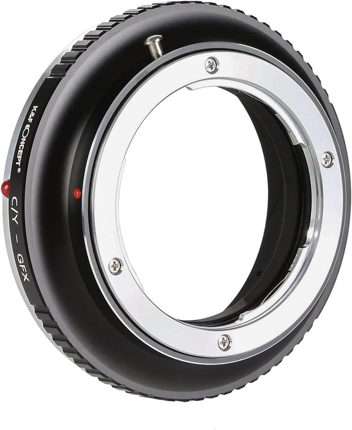 K&F Concept® C/Y - GFX Objektivadapter, Objektiv Adapterring für Contax/Yashica Objektiv auf Fujifil
