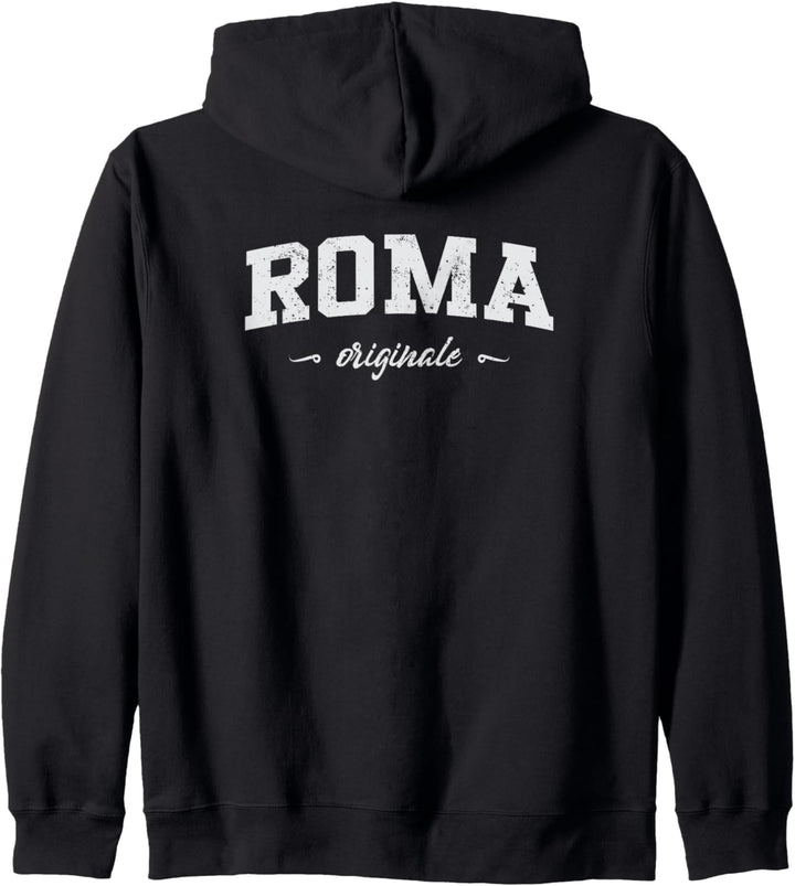 Roma Italien Sport Souvenir Kapuzenjacke