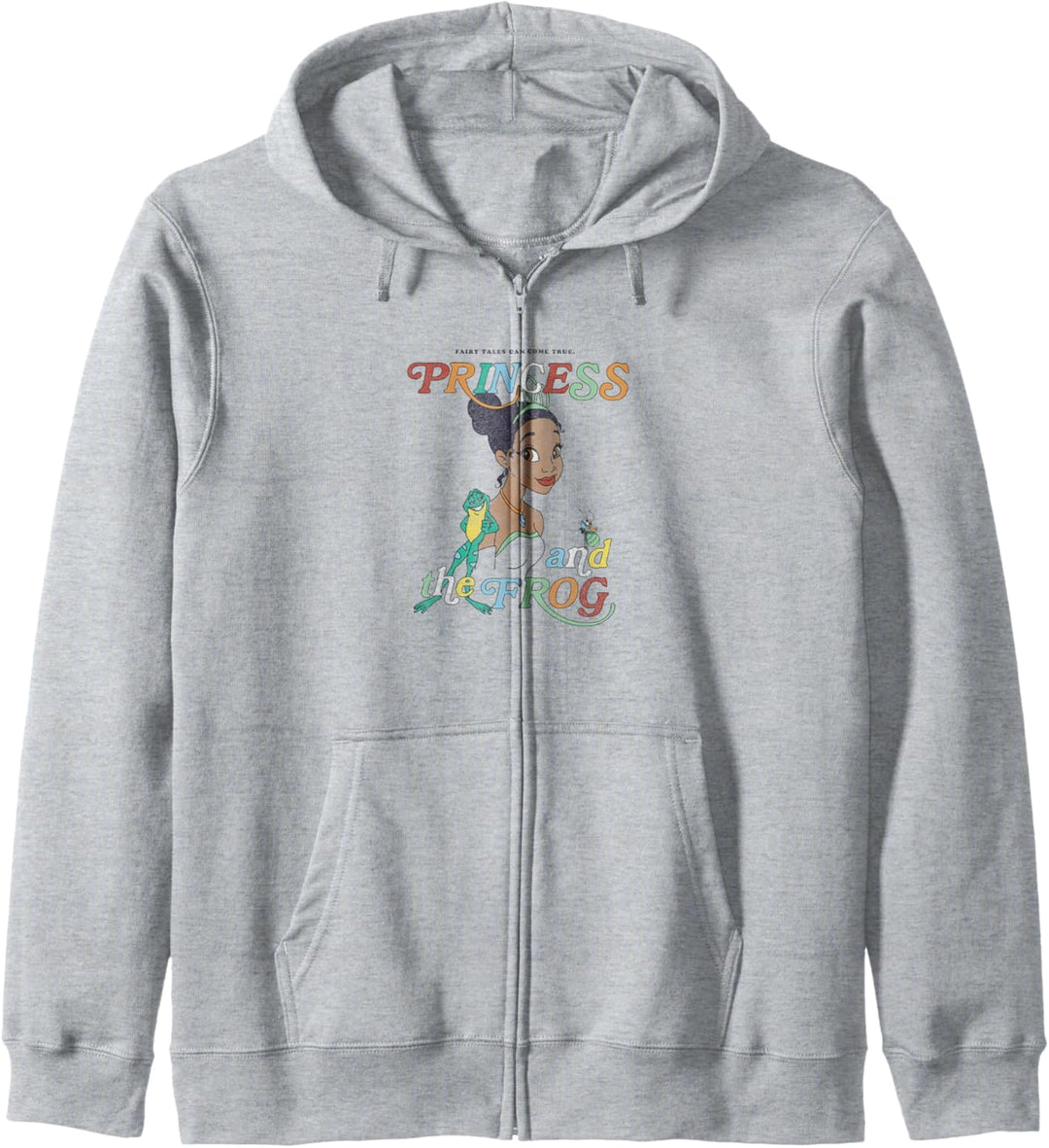 Disney Princess And The Frog Tiana And Frog Naveen Portrait Kapuzenjacke
