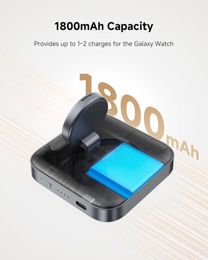 Tragbares Ladegerät für Samsung Galaxy Watch 8/8 Classic/7/Ultra/FE/6/6 Classic/5/5 Pro/4/4 Classic/