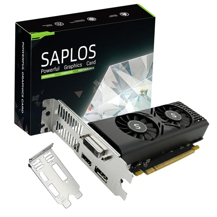 GTX 1050 Ti Grafikkarte für PC, 4GB GDDR5 128-bit, HDMI DisplayPort DVI-D, Computer GPU, Gaming Graf