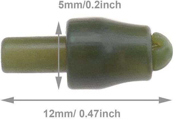 50PCS Schnell Ändern Stecker Ersatz Forquictik Ändern Wirbel Angeln Karpfen Zubehör