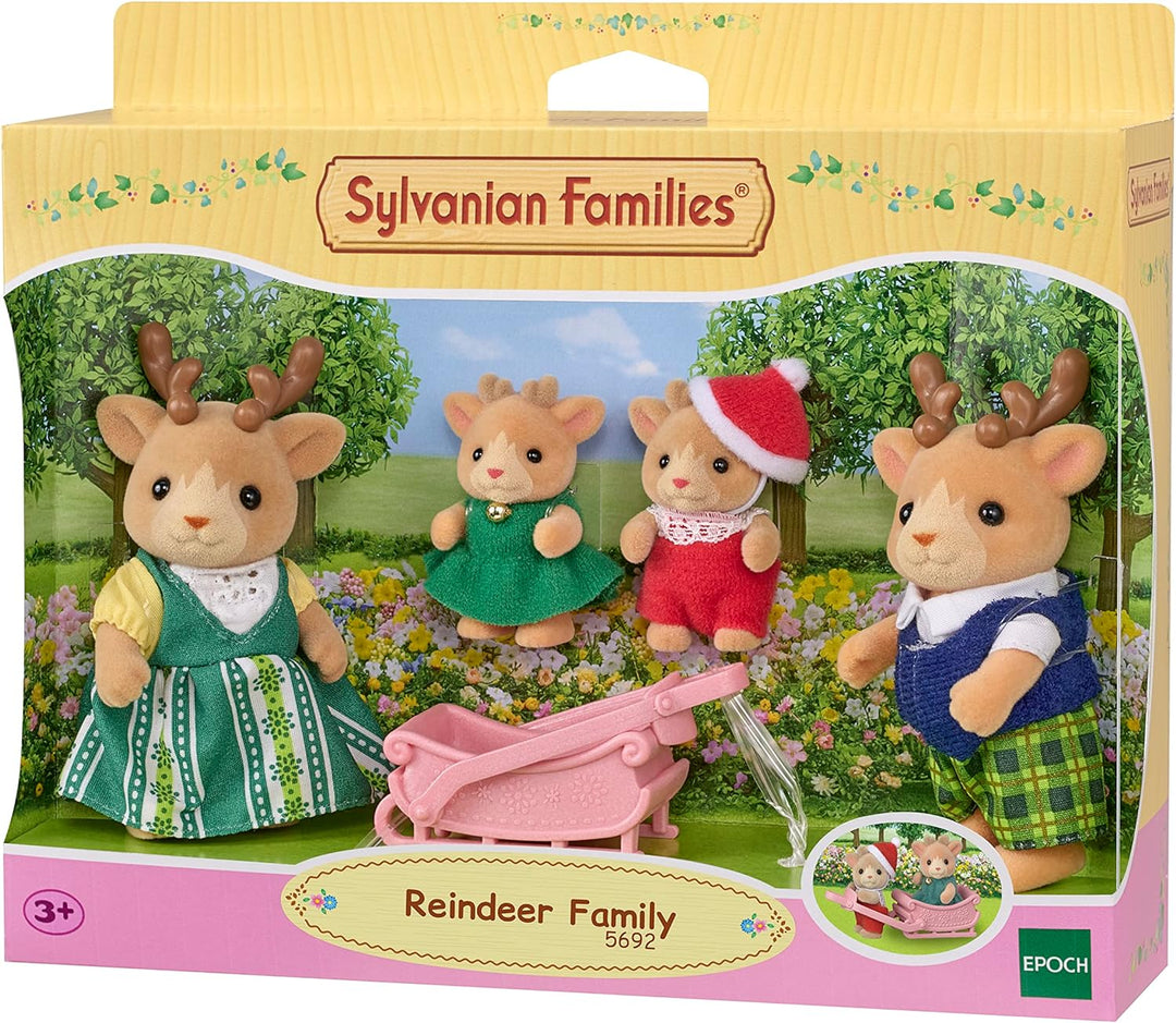 Sylvanian Families 5692 Rentier Familie - Figuren für Puppenhaus