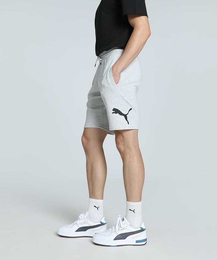 PUMA Power Shorts Herren S Light Gray Heather, S Light Gray Heather