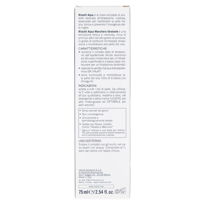 AQUA mascarilla hidratante intensa 75 ml
