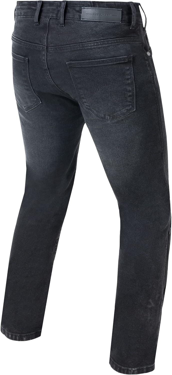 REBELHORN Classic III MotorradJeans Herren | Aramidfaser Futter | SAS-TEC Knie und Hüftprotektoren |
