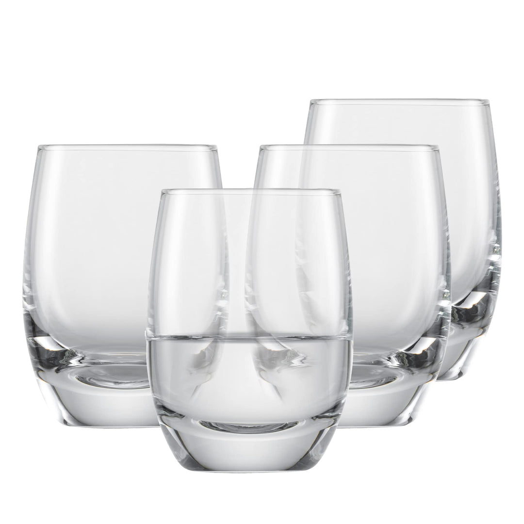SCHOTT ZWIESEL Schnapsglas For You (4er-Set), zeitlose Shotbecher für Schnaps, spülmaschinenfeste Tr