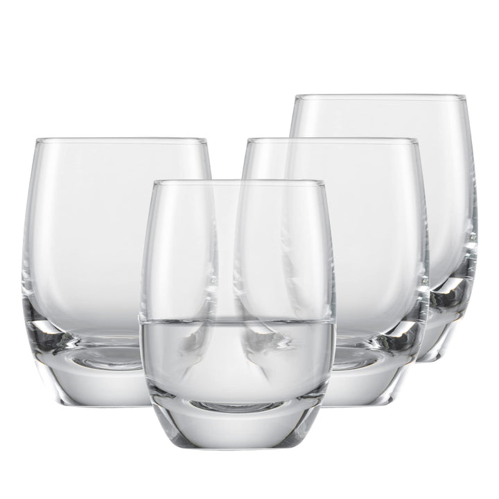 SCHOTT ZWIESEL Schnapsglas For You (4er-Set), zeitlose Shotbecher für Schnaps, spülmaschinenfeste Tr