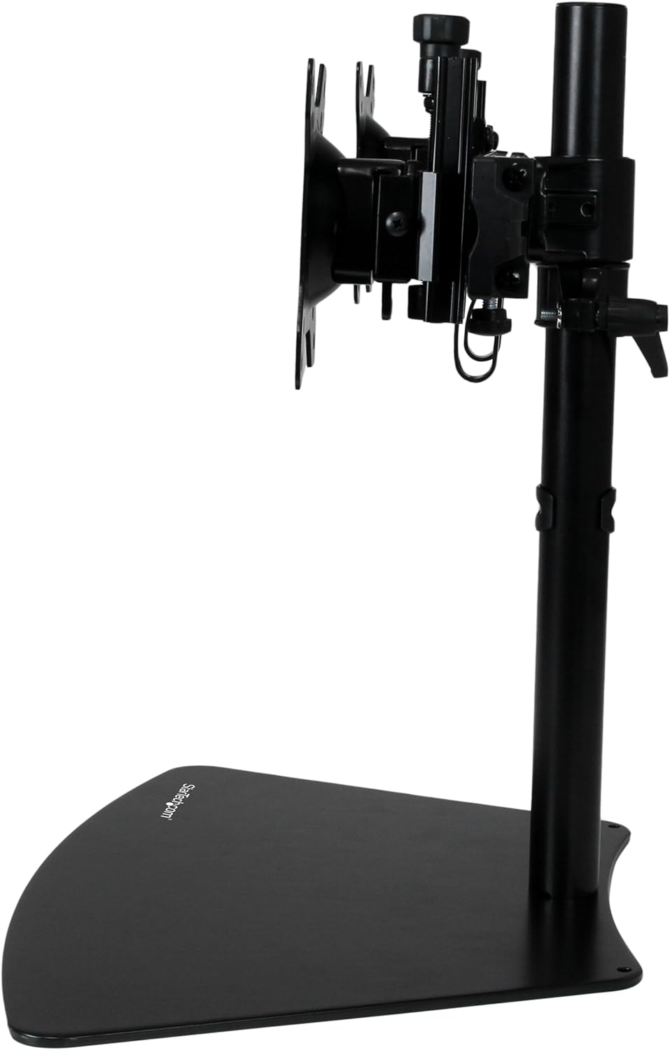 StarTech.com Dual-Monitorhalter - Monitor Halterung für zwei Displays Ständer Schwarz, Ständer Schwa