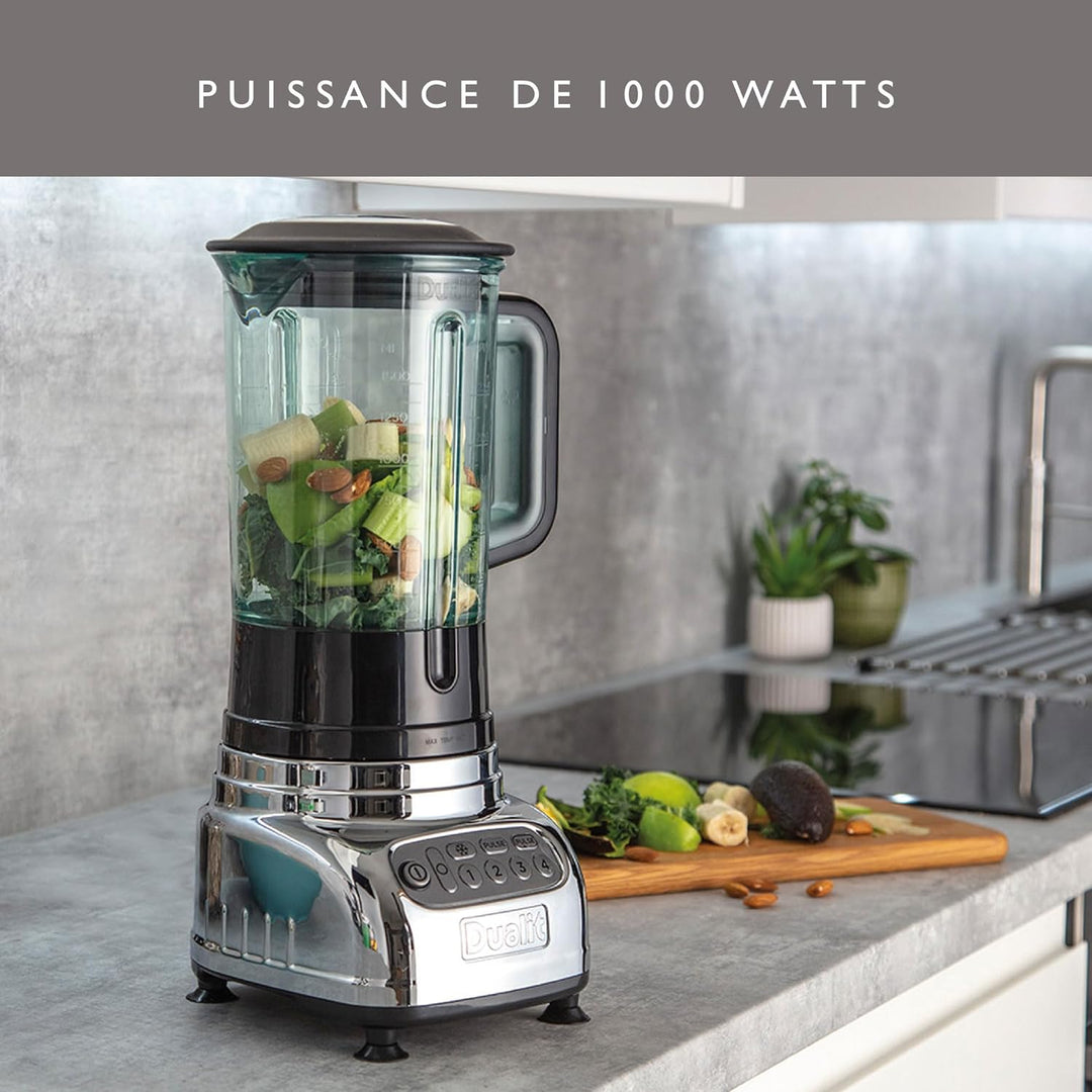 Dualit VortecS® Elektrischer Mixer - Smoothie & Suppositor - 2 L Kapazität - Sieben Stufen - Eis-Cru