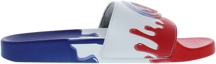 Champion Herren 44.5 EU Rot Weiss Blau, 44.5 EU Rot Weiss Blau