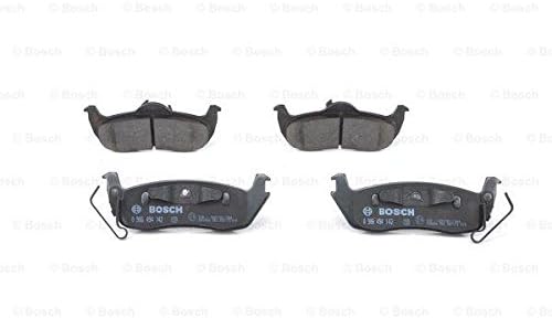 Bosch BP1053 Bremsbeläge - Hinterachse - ECE-R90 Zertifizierung - vier Bremsbeläge pro Set