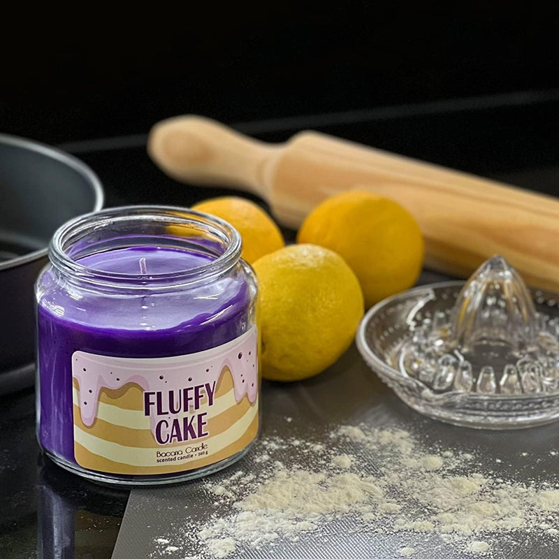Bacana Candle - Duftkerze im Glas - Duftkerze im Glas mit Deckel - Originelle Geschenkkerze - 560 g
