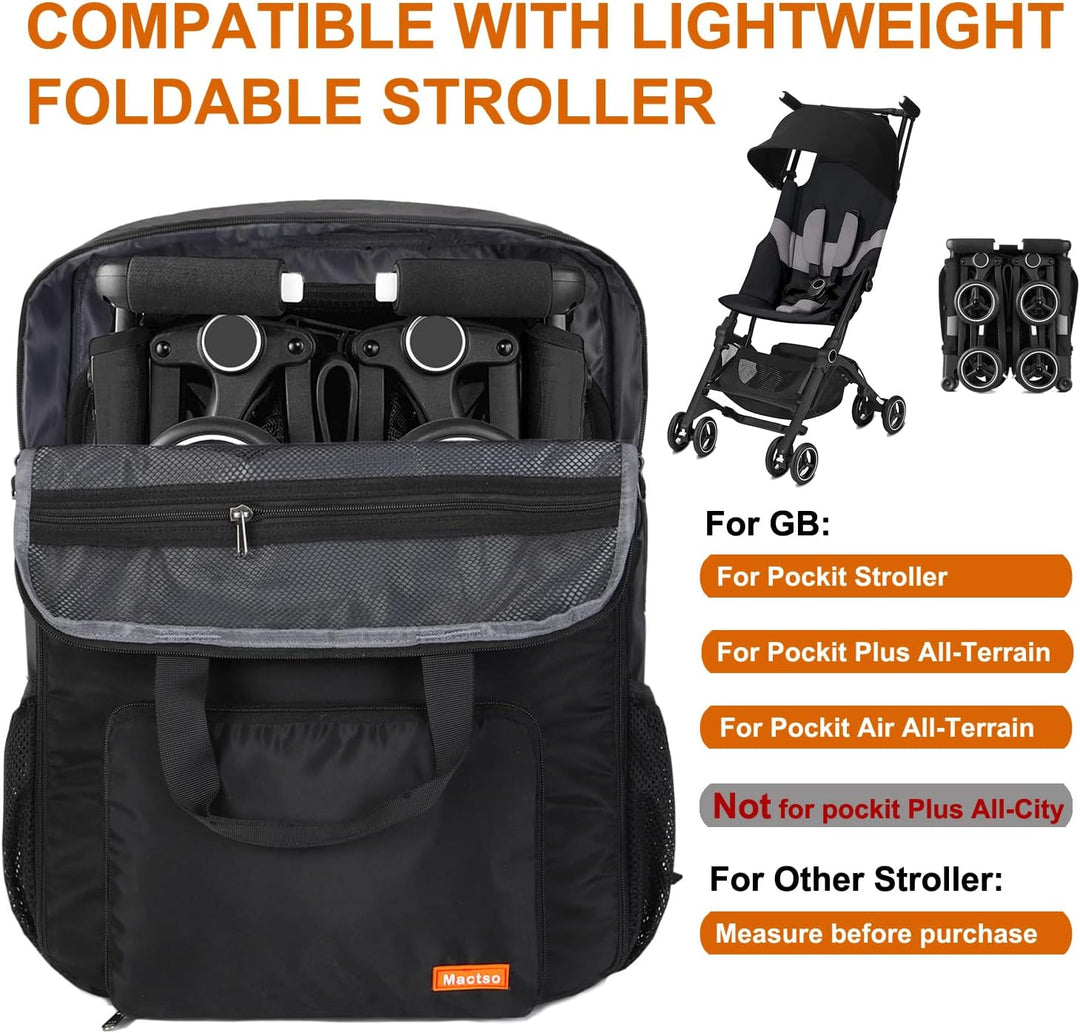 Kinderwagen Reisetasche Kompatibel mit GB Pockit und GB Pockit Air Plus All Terrain, Leichter Kinder