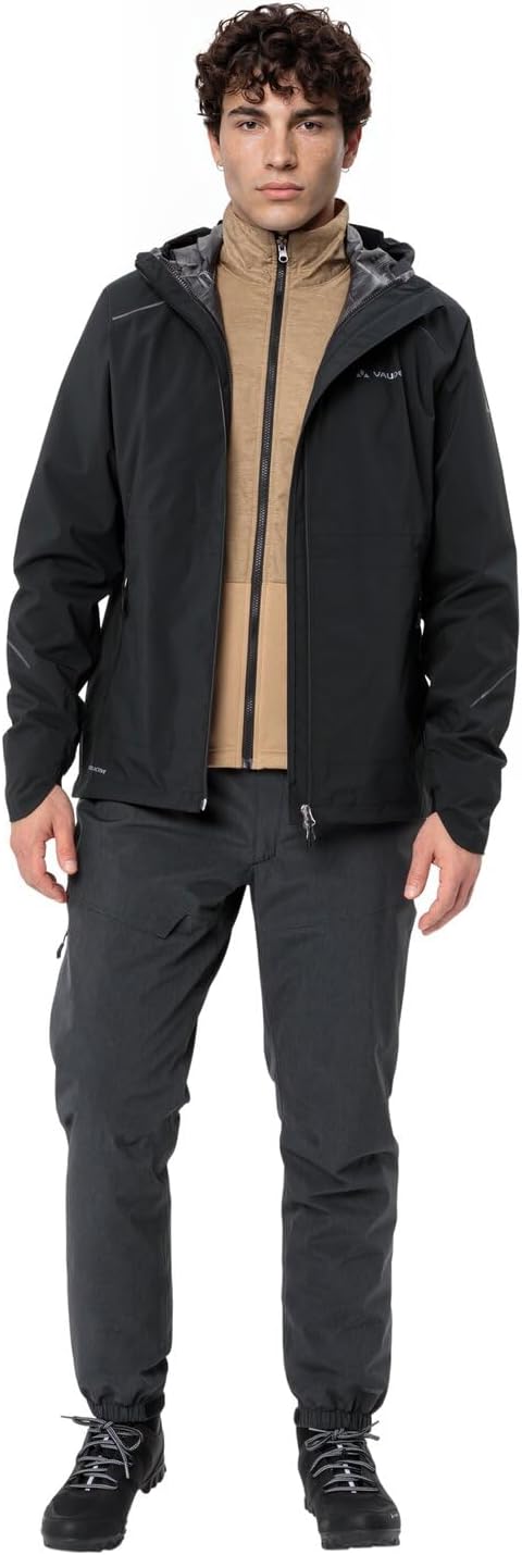 Vaude Herren Men's Yaras 3in1 Jacket Doppeljacke L black/oat, L black/oat