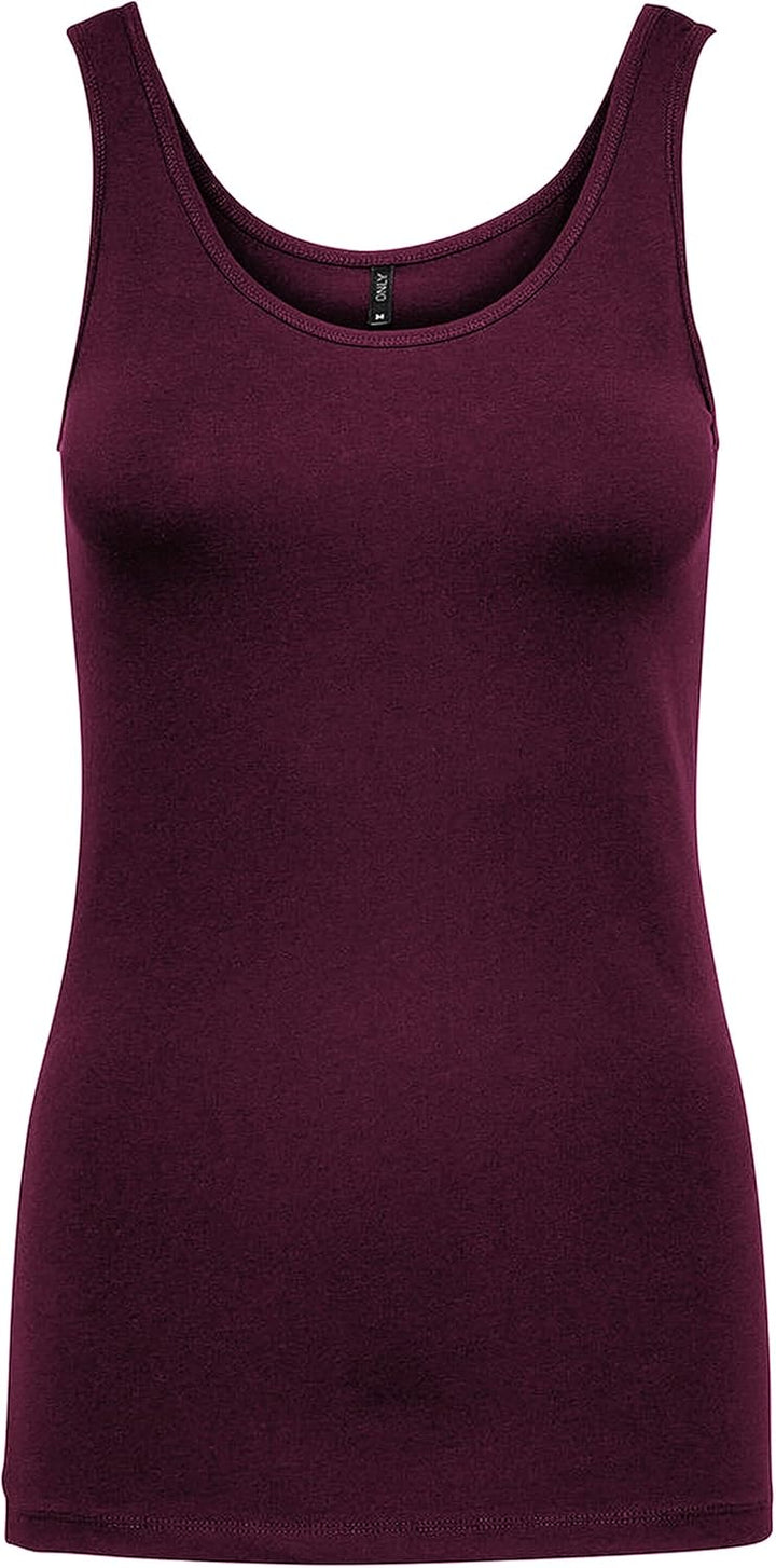 ONLY Damen Top Onllive Love Tank Noos XS 3er Pack (Dark Grey Melange, Pageant Blue, Port Royale), XS