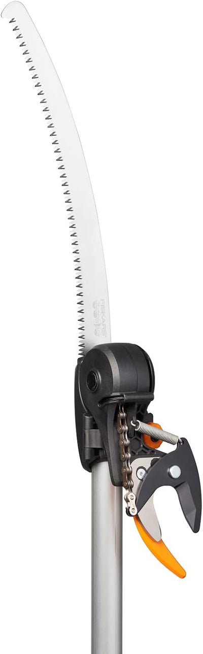 Fiskars Baumsäge für Bypass Schneidgiraffe UPX82 und UPX86, Gehärteter Stahl, Länge: 46 cm, Schwarz/