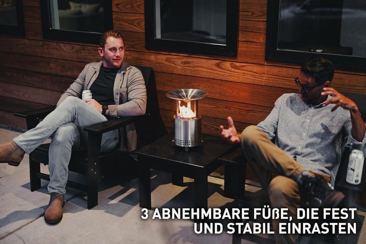 Solo Stove Mesa XL Wärmeverteiler | Erweitert den Wärmeradius um 60 cm, Outdoor Heizstrahler, Robust